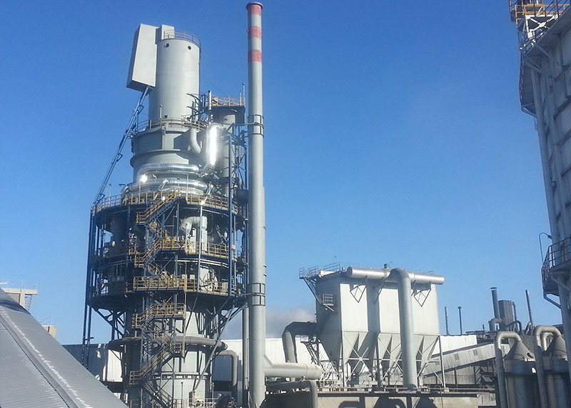 石灰窑窑本体除尘系统